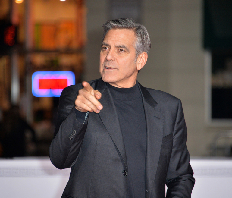 Cadou în valoare de milioane de dolari, oferit de George Clooney: ”A transportat încărcătura într-o dubă veche”