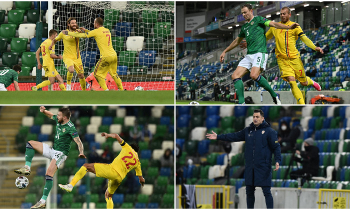 România a urcat în urna a doua valorică după egalul din Irlanda de Nord. Joc modest al tricolorilor