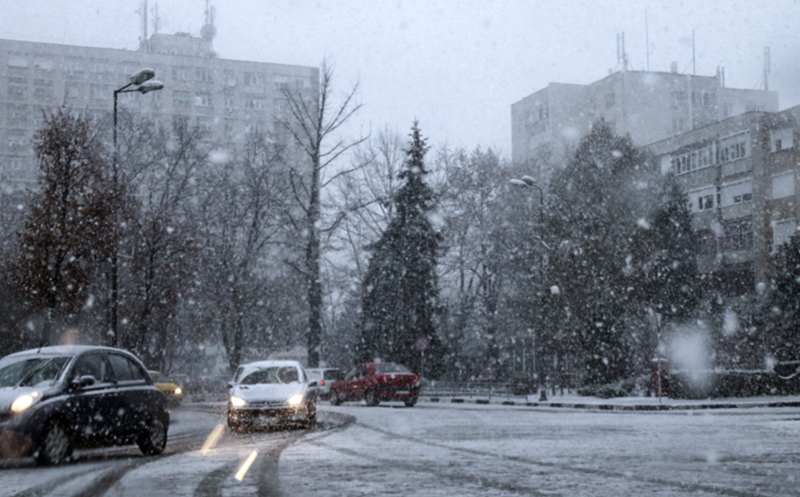 ANM a transmis o informare meteo de ninsoare și lapoviță. Zonele vizate în zilele de vineri și sâmbătă