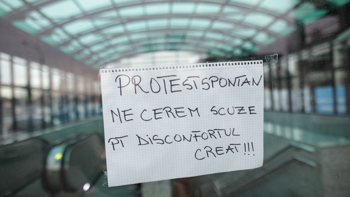 Protestul de la metrou se suspendă. Când se va relua circulația?