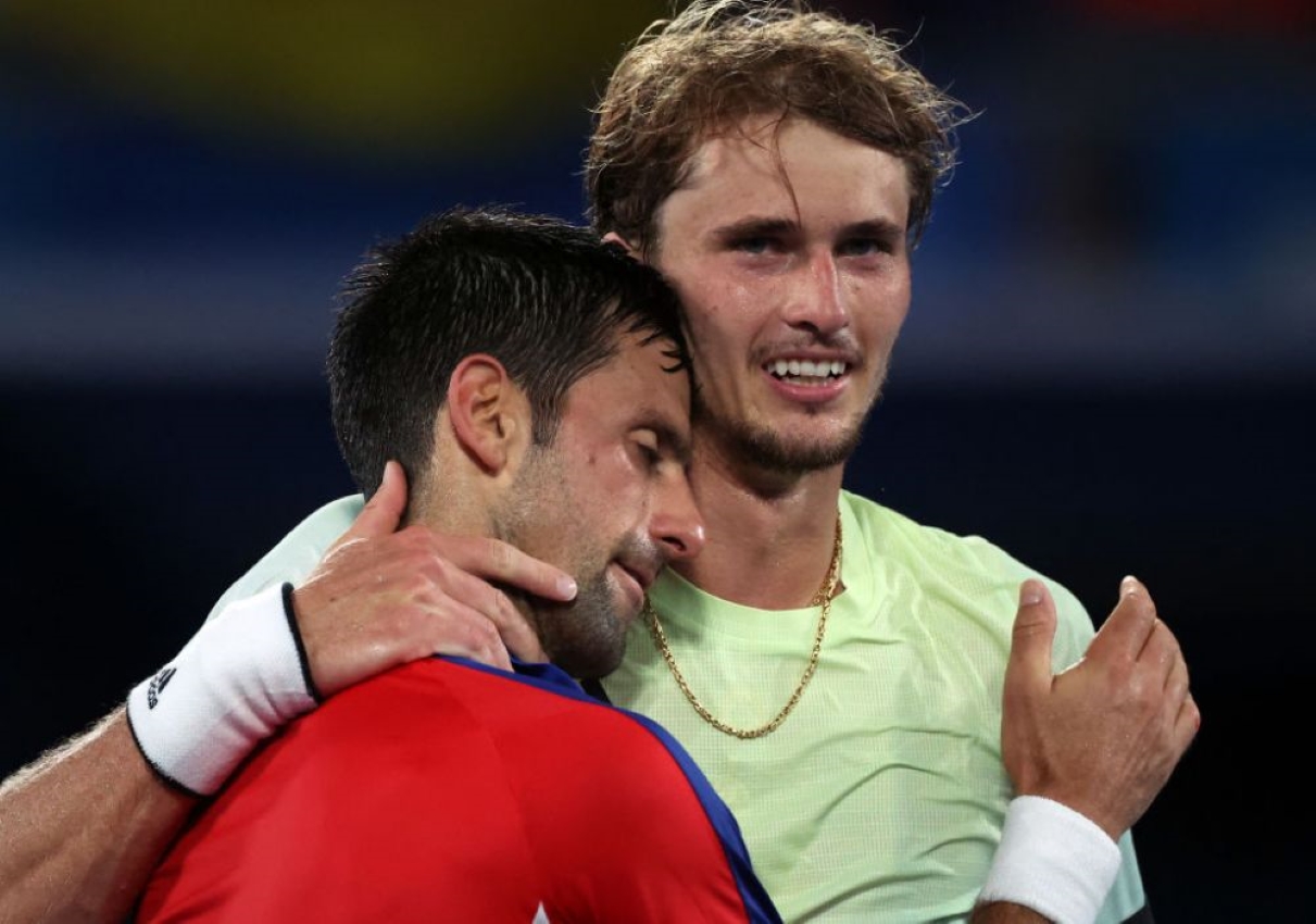 JO Tokyo 2020. Zverev l-a împiedicat pe Djokovic să realizeze Golden Slam 