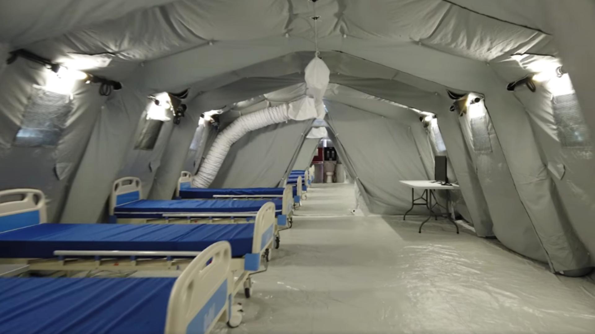 Constanţa: Sistemul Medical Modular, redeschis pentru pacienţii din Spitalul de Boli Infecţioase