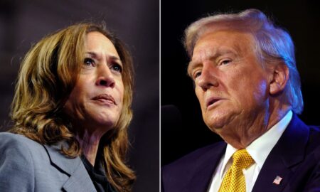 Donald Trump și Kamala Harris