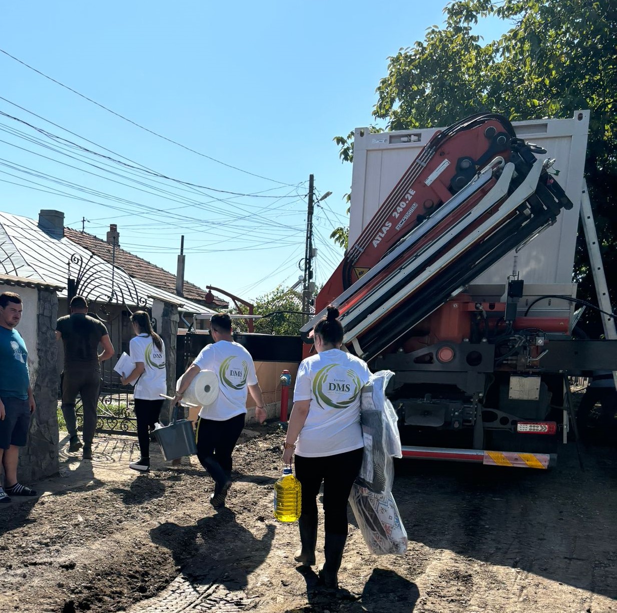 Voluntarii Fundației DMS în Galați